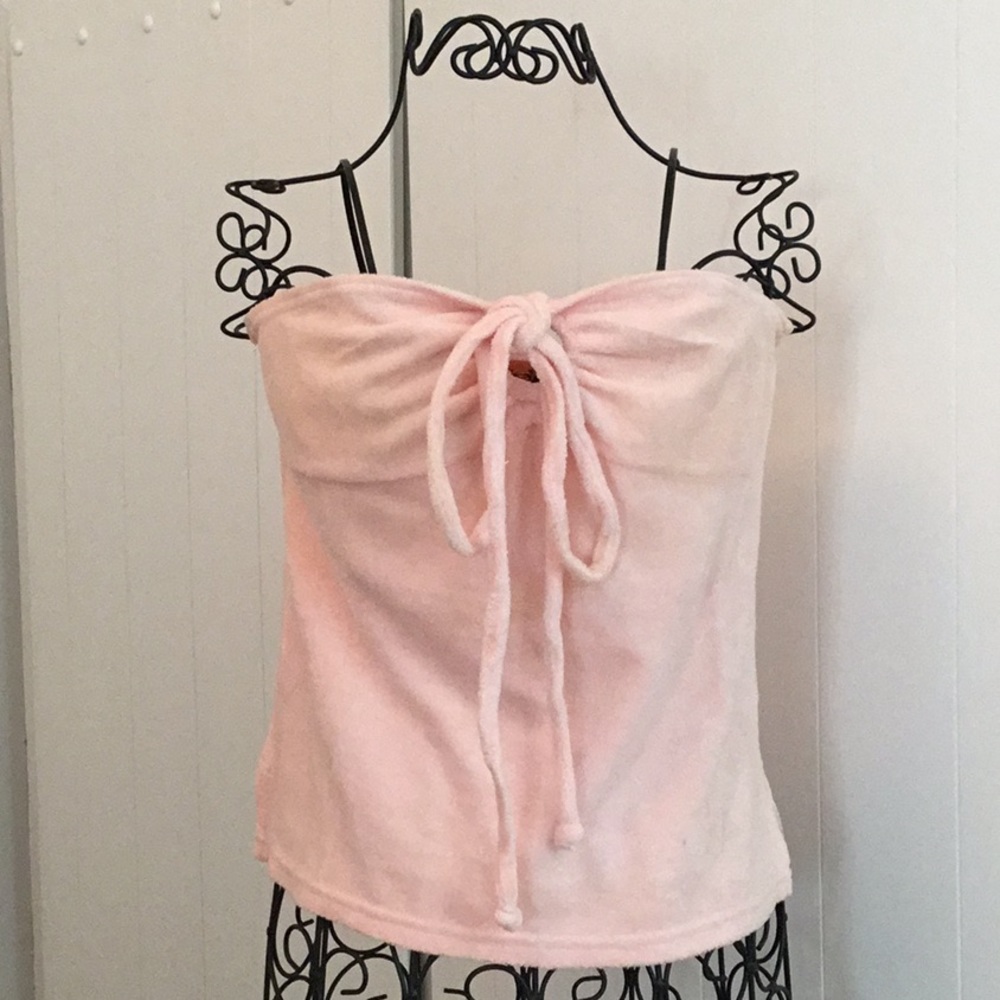 Juicy Couture Soft Pink - Terry Cloth shirt